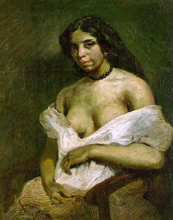 Eugene Delacroix Apasia oil painting image